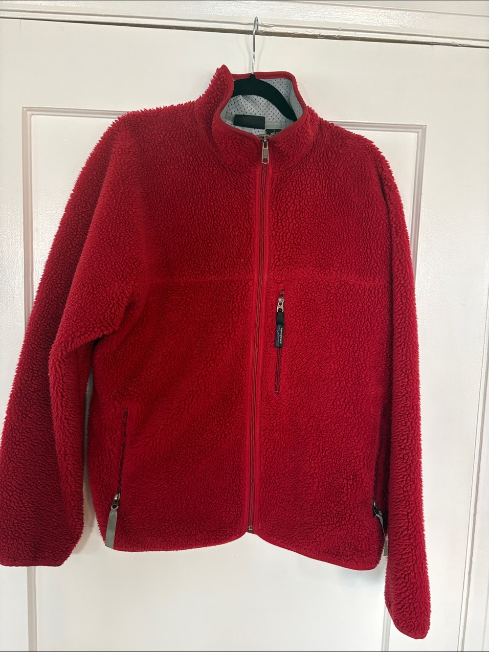 Red Vintage Patagonia Sherpa Jacket